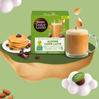 Dolce Gusto 多趣酷思 DolceGusto粉囊咖啡机 巴旦木风味拿铁 咖啡胶囊 12颗