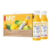 农夫山泉 100%NFC芒果混合汁300ml*10瓶整箱装鲜果冷压榨0添加剂