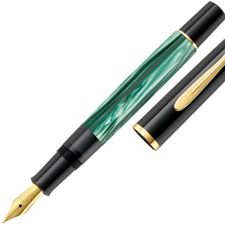 Pelikan 百利金 钢笔 M200 大理石绿 F尖 单支礼盒装