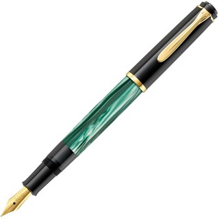 Pelikan 百利金 钢笔 M200 大理石绿 F尖 单支礼盒装