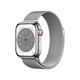 Apple 苹果 Watch Series 8 智能手表 41mm GPS+蜂窝款 不锈钢表壳 米兰尼斯表带