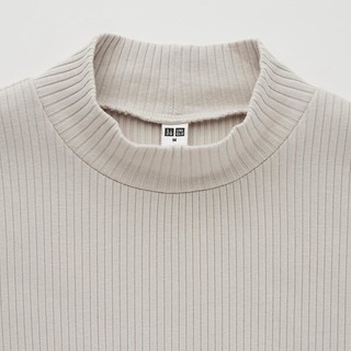 UNIQLO 优衣库 女装 罗纹高领T恤(“搭配叠穿” 长袖 秋冬) 445629