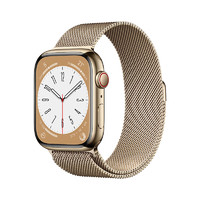 Apple 苹果 Watch Series 8 智能手表 GPS+蜂窝款 45mm 米兰尼斯表带 A+会员专享