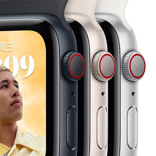 Apple 苹果 Watch SE 2022款 智能手表 40mm GPS款 不锈钢表壳