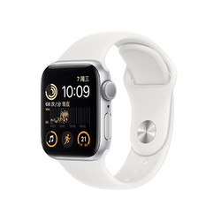 Apple 苹果 Watch SE 2022款 智能手表 44mm GPS款 星光色表带款