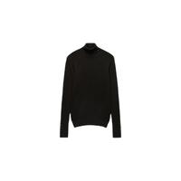 ZARA 女士半高领针织衫 1509123 黑色 M