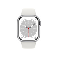Apple 苹果 Watch Series 8 智能手表 41mm 银色铝金属表壳