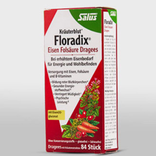 Salus Floradix 红铁元片 84粒