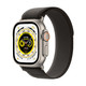 Apple 苹果 Watch Ultra 智能手表 49mm GPS+蜂窝网络款 钛金黑配灰色野径回环式表带 M/L（GPS、血氧、ECG）