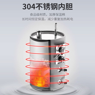 AUX 奥克斯 饮水机 家用办公室迷你制热型台式桌面小型桶装水饮水器 精选旗舰【轻奢双推杯台式温热】