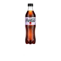 Coca-Cola 可口可乐 律动方块 无糖 汽水 500ml*24瓶