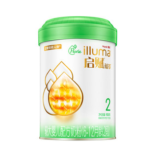 88VIP：illuma 启赋 有机配方奶粉 2段 900g*2罐