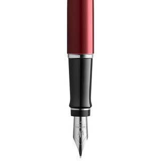 WATERMAN 威迪文 钢笔 EXPERT权威系列 酒红色白夹 F尖 单支礼盒装