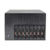 TOPLOONG 拓普龙 8盘位NAS机箱USB3.0热插拔存储服务器支持M-ATX主板1U电源 空机箱
