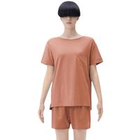Bananain 蕉内 女士家居服套装 506A 粉橘 XL