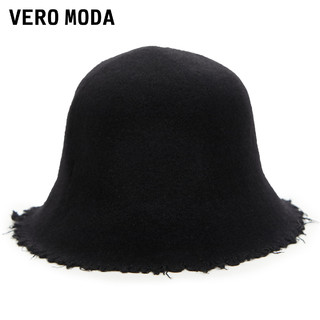 Vero Moda钟形帽2021秋冬新款绵羊毛|321386005 黑色 m