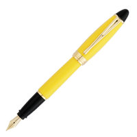 AURORA 奥罗拉 钢笔 Ipsilon意普西伦系列 B11 黄色金夹 F尖 礼盒装