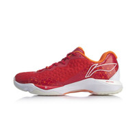 LI-NING 李宁 突袭 II SE 男子羽毛球鞋 AYZQ007-1 朱砂红 35