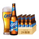 CASS 凯狮 啤酒清爽原味4.5度330ml*24瓶整箱装韩国原瓶进口