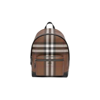 BURBERRY 博柏利 男士双肩包 80365491 深桦木棕 中号