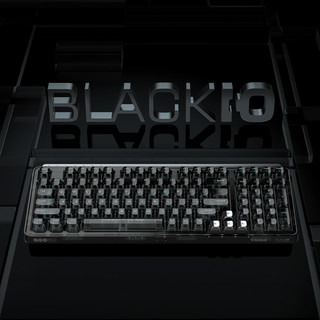 MIIIW 米物 BlackIO 客制化机械键盘 Z980X 暗紫 MX水母轴