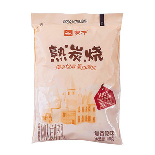 MENGNIU 蒙牛 熟炭烧 风味发酵乳 焦香原味 150g*15袋