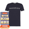 Calvin Klein CK男士T恤短袖时尚经典夏装J30J307855 402深蓝色 L