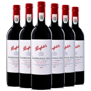 Penfolds 奔富 巴罗萨谷干型红葡萄酒 2017年 6瓶*750ml套装