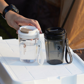 牧高笛 户外露营便携式tritan水杯旅行塑料随手杯咖啡杯