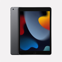 Apple 苹果 iPad 9 2021款 10.2英寸 平板电脑(2160*1620dpi、A13、64GB、WLAN版、深空灰色、MK2K3CH/A)