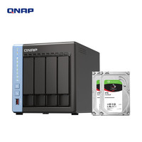 学生专享：QNAP 威联通 TS-464C 4盘位NAS存储（8GB、N5105）+希捷酷狼16TB（4TB*4）