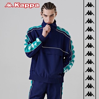 Kappa 卡帕 BANDA串标男防风衣休闲梭织卫衣长袖外套|KPAQWFJ56M