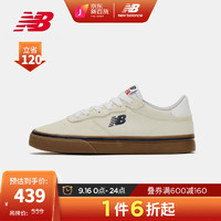 new balance NB官方男鞋女鞋232系列AM232WGH简约经典舒适百搭时尚板鞋 本白色 AM232WGH 38(脚长23.5cm)