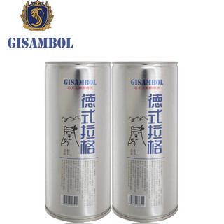 PLUS会员：吉斯波尔 精酿啤酒 德系拉格啤酒 1L*2大罐