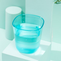特百惠 相伴晶莹小杯230ml塑料杯家用口杯果汁牛奶水杯颜色随机