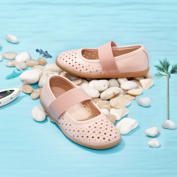 哈森童鞋_harson 哈森 2022年新款女童凉鞋防滑耐磨可爱公主鞋皮鞋