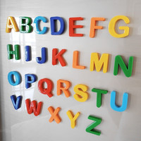 有券的上 、移动端：KIDNOAM 儿童彩色磁性贴 字母26块+数字37块