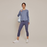 [sn] 健身运动服瑜伽服女款春秋时尚跑步长袖速干T恤女
