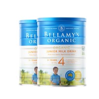 BELLAMY'S 贝拉米 澳洲进口贝拉米有机儿童牛奶粉4段900g*2罐
