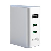 8日0点：omthing POD007 GaN氮化镓手机充电器 Type-C 65W 白色