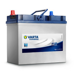 VARTA 瓦尔塔 汽车电瓶蓄电池蓝标免维护 55B24L