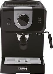 KRUPS 克鲁伯 XP320840 Opio 蒸汽泵咖啡机,黑色