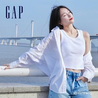 抖音超值购：Gap 盖璞 女士长袖衬衫 755814