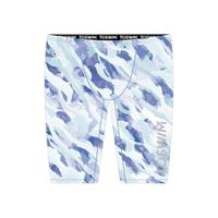 TOSWIM 拓胜 男子及膝泳裤 TS21055008100 冰雪秘境 XXXL