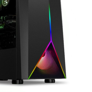 IPASON 攀升 战神 十二代酷睿版 台式机 黑色（酷睿i5-12490F、RTX 3060 12G、16GB、512GB SSD、风冷）