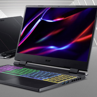 acer 宏碁 暗影骑士·擎Pro 2022款 十二代酷睿版 15.6英寸 游戏本 黑色（酷睿i5-12500H、RTX 3060 6G、16GB、512GB SSD、1080P、IPS、165Hz）