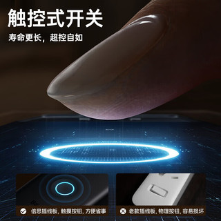 BASEUS 倍思 氮化镓充电器40W 多口USB插座 黑