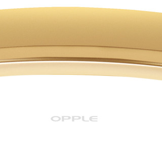 OPPLE 欧普照明 罗马假日系列 LED吸顶灯 21W 三挡调光 金色