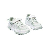 balabala 巴拉巴拉 208221140060-00414 女童休闲运动鞋 白绿色调 36码