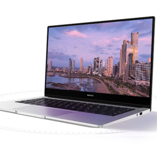 HUAWEI 华为 MateBook D 14 五代锐龙版 14.0英寸 轻薄本 皓月银（锐龙R5-5500U、核芯显卡、8GB、512GB SSD、1080P）